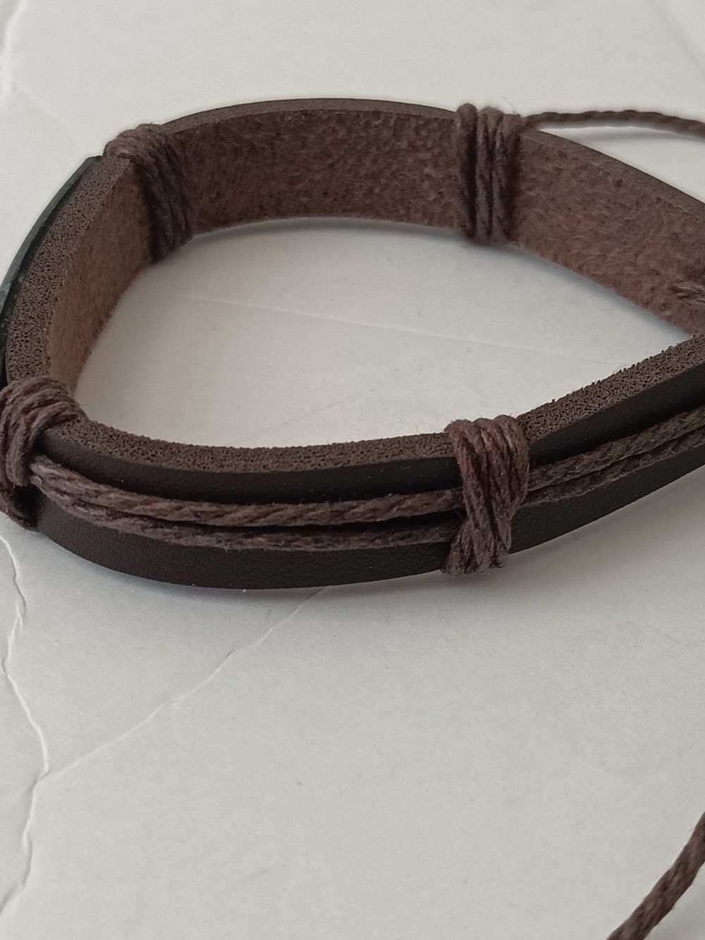 Leather Believe Affirmations Bracelet Set Adjustable - Picture 8 of 9